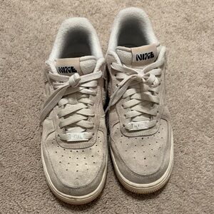 Nike Light Tan Suede Sneakers